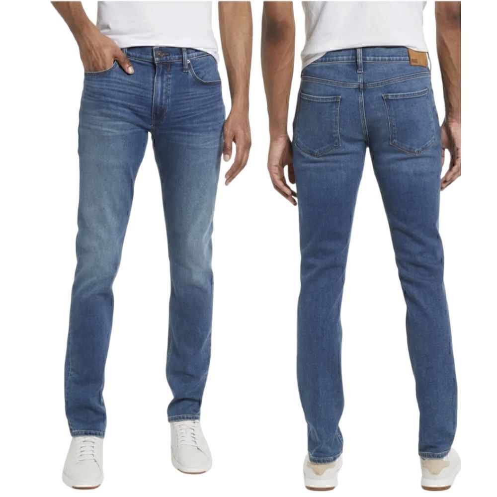 PAIGE Men's LENNOX Slim Fit Jeans Size 40 in NEV